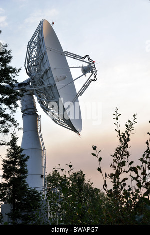 Satellite Communications Dish Stock Photo