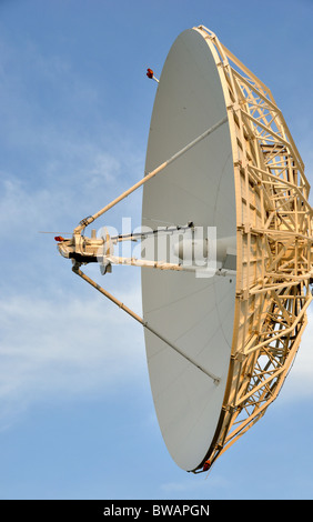 Satellite Communications Dish Stock Photo
