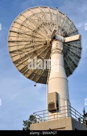 Satellite Communications Dish Stock Photo