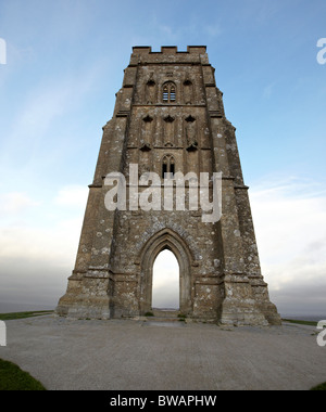 Glastonbury Tor Somerset UK Europe Stock Photo