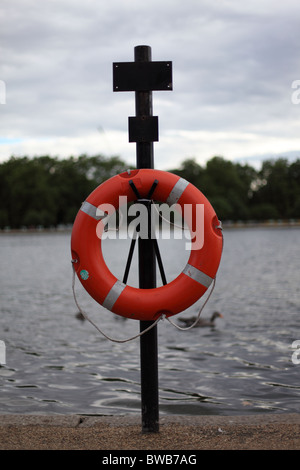 lifer ring in hyde park london Stock Photo