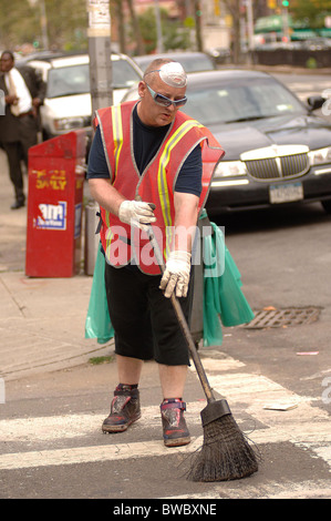 streets sweeping ordered court community service george boy department sanitation alamy