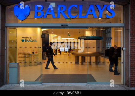 Branch of Barclays bank Stock Photo