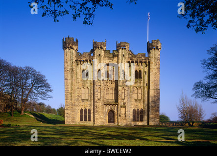 A view of Hylton Castle in Sunderland, Tyne and Wear Stock Photo