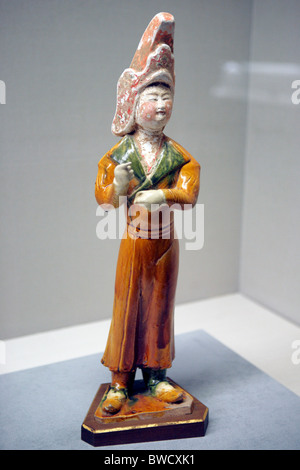 Chinese art, Tang period (7-9 century), National museum, Tokyo, Japan Stock Photo