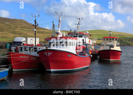 Cleggan harbour, Galway county, Ireland Stock Photo
