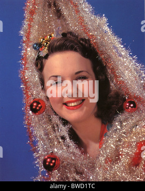 DEANNA DURBIN   Canadian singer and film actress about 1942 Stock Photo