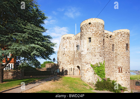Ypres Tower Rye; East Sussex; England, Great Britain Stock Photo