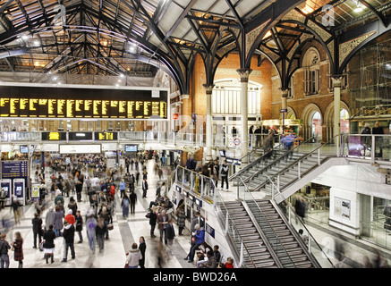 Liverpool Street station, London, England Stock Photo