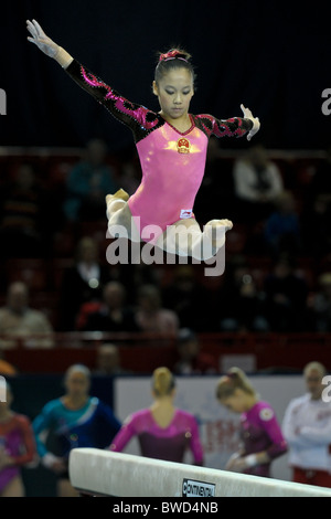 21.11.2010 Gymnastics Grand Prix from GlasgowWu of China Stock Photo