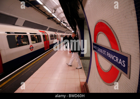 Kings Cross St Pancras Underground Tube Station, London, England, UK Stock Photo