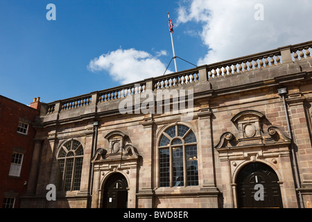 Derby Shire Hall (now the magistrates court), St Mary's Gate, Derby Stock Photo