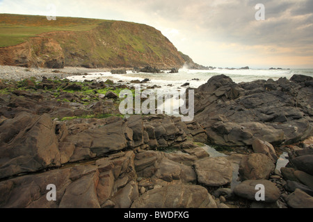 Duckpool, North Cornwall, England, UK Stock Photo