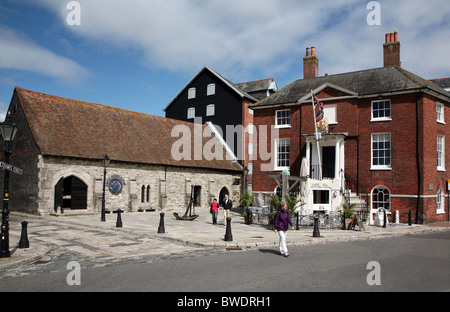 A view of Poole Custom House on the Quay Stock Photo