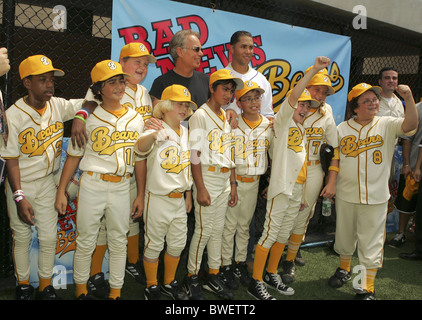 Bad News Bears Batting Practice Stock Photo