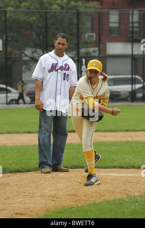 Bad News Bears Batting Practice Stock Photo