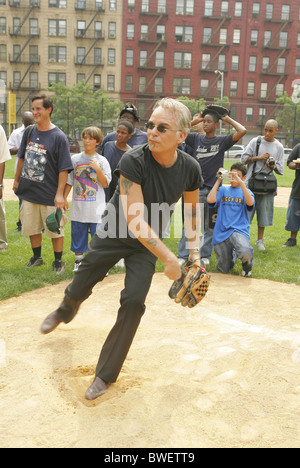 Bad News Bears Batting Practice Stock Photo