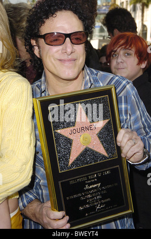 Journey's Star on the Hollywood Walk of Fame Stock Photo