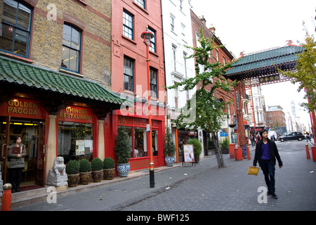 Chinatown in London Stock Photo