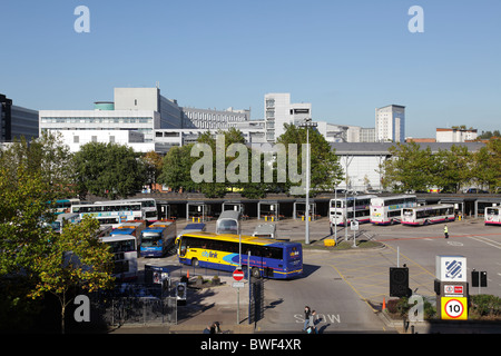 Buchanan Bus Station, Killermont Street, Glasgow city centre, Scotland, UK Stock Photo