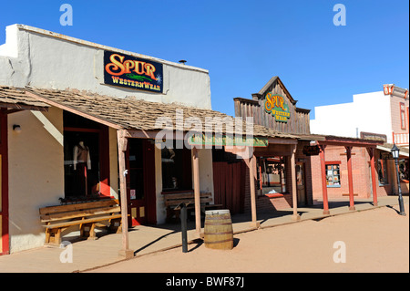 Stores in Tombstone Arizona Stock Photo