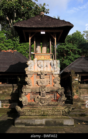 Pura Dalem Agung Temple. Sacred Monkey Forest Sanctuary, Padangtegal, Ubud, Bali. Stock Photo