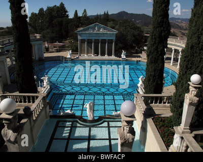 Castillo Hearst. William Randolph Hearst Castle. California. Estados Unidos de America. United States. Stock Photo