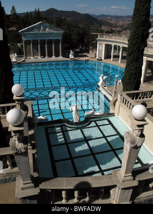 Castillo Hearst. William Randolph Hearst Castle. California. Estados Unidos de America. United States. Stock Photo