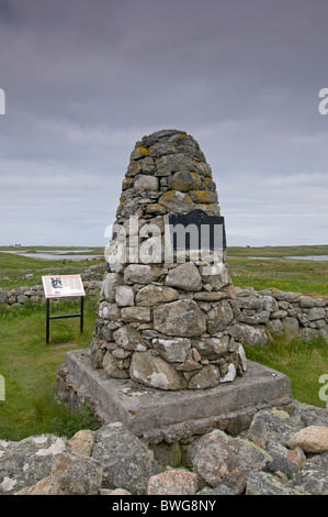 Kildonan, Birthplace of Flora MacDonald, South Uist, Western Isle, Outer Hebrides. Scotland.  SCO 6902 Stock Photo