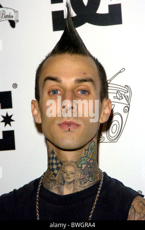 Travis Barker DC Shoes Launch Party Stock Photo