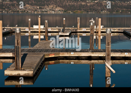 marina harbourfront Penticton British Columbia Stock Photo