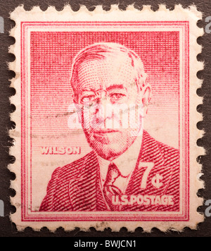 United States Postage 7 cents Stock Photo