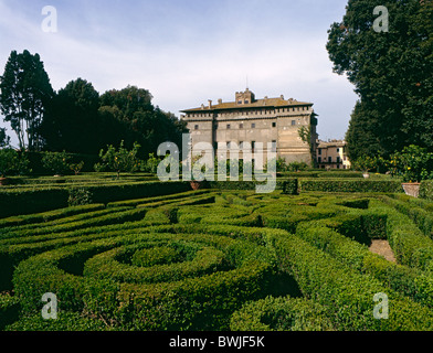 Castello Ruspoli, Vignanello, Viterbo, Latium, Italy Stock Photo