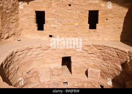 Spruce Tree House Ruin, Mesa Verde National Park, Colorado Stock Photo ...