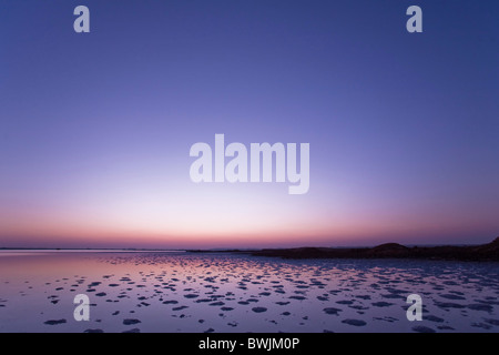 Salt Lake, Siwa Oasis, Egypt Stock Photo