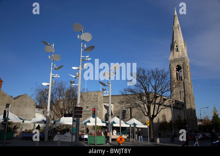 town centre and the mariners church now the national maritime museum dun laoghaire dublin republic of Ireland Stock Photo