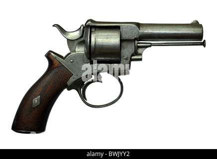 Tranter Revolver Stock Photo