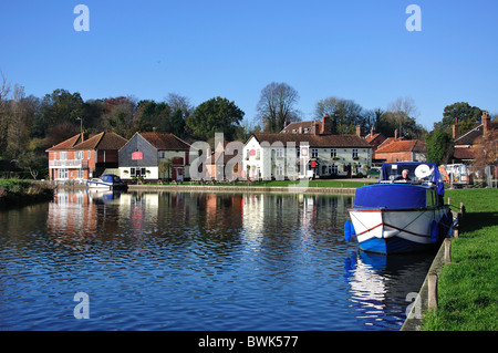 The River Bure at Coltishall, Norfolk Broads, Norfolk, England, United Kingdom Stock Photo