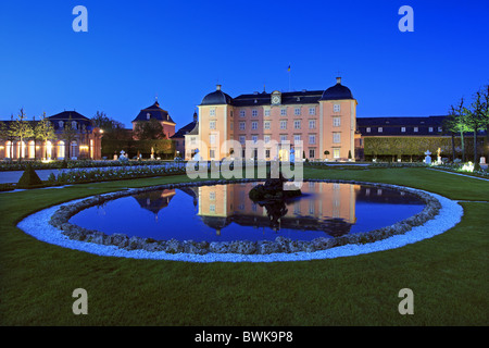 Palace, Schwetzingen, Baden-Wuerttemberg, Germany Stock Photo