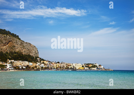 Mondello, Palermo, Sicily, Italy Stock Photo