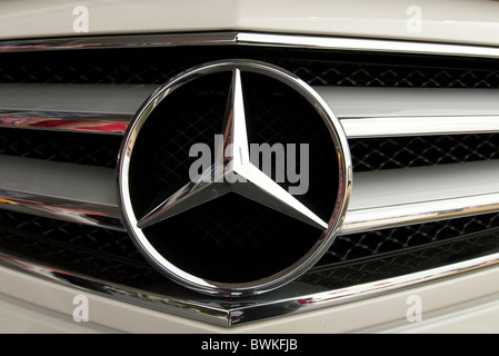 mercedes benz badge Stock Photo