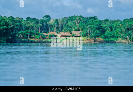 Venezuela South America Village Of Indios Yanomami Cavaroa Tribe Indigenous people Indians Native Natives Comi Stock Photo