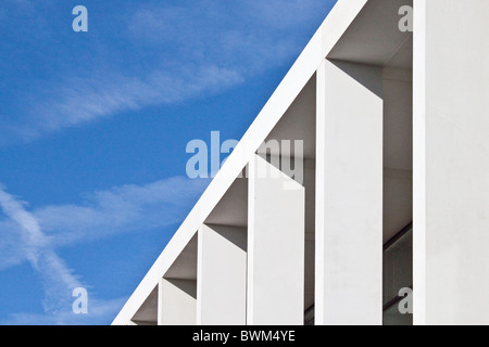 Construction of the new 1200 seat Marlowe Theatre in Canterbury, England.  Due to open in Autumn 2011. Stock Photo