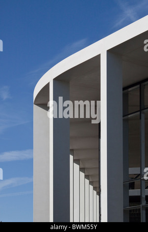 Construction of the new 1200 seat Marlowe Theatre in Canterbury, England.  Due to open in Autumn 2011. Stock Photo