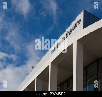 Construction of the new 1200 seat Marlowe Theatre in Canterbury, England.  Due to open in Autumn 2011. Stock Photo