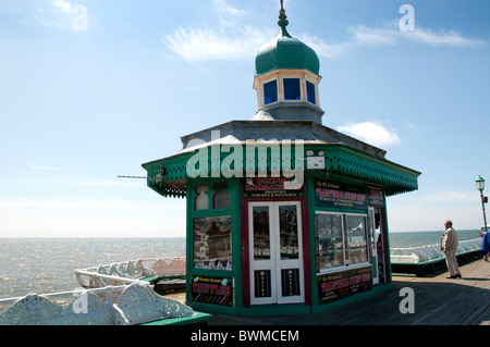 The North Pier of Blackpool on the coast of Lancashire in Northern England Stock Photo