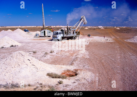 Opal fields Coober Pedy South Australia Stock Photo