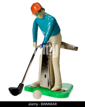 Carpet Golf child's game Stock Photo
