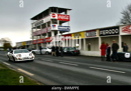 Lotus Elite at Reims historic old F1 circuit Gueux in France Stock Photo