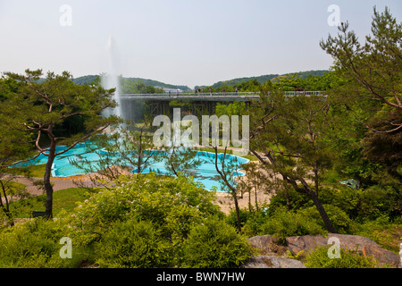 Freedom Bridge, Imjungak, DMZ Demilitarized Zone, South Korea. JMH3817 Stock Photo